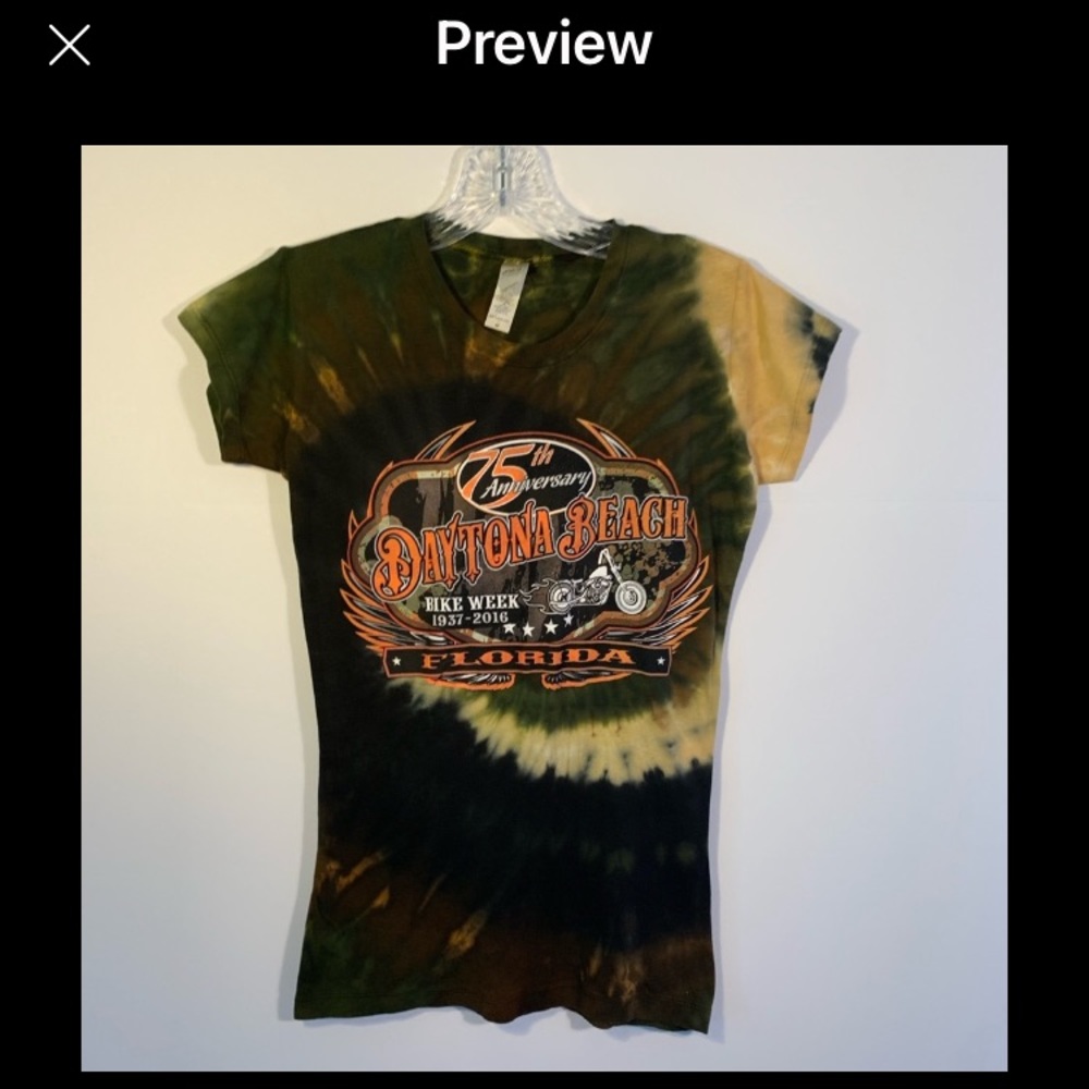 Daytona 75th Bike Week tee